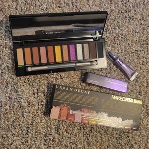 Urban Decay Naked Metal Mania and Eyeshadow Primer Potion
